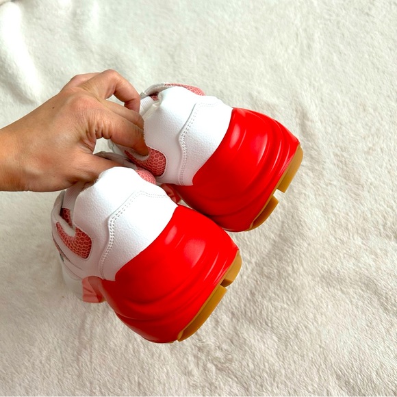 NIB Authentic Gucci Levoredo Fabric Mesh Lace-up Sneakers 36.5 - Picture 4 of 7